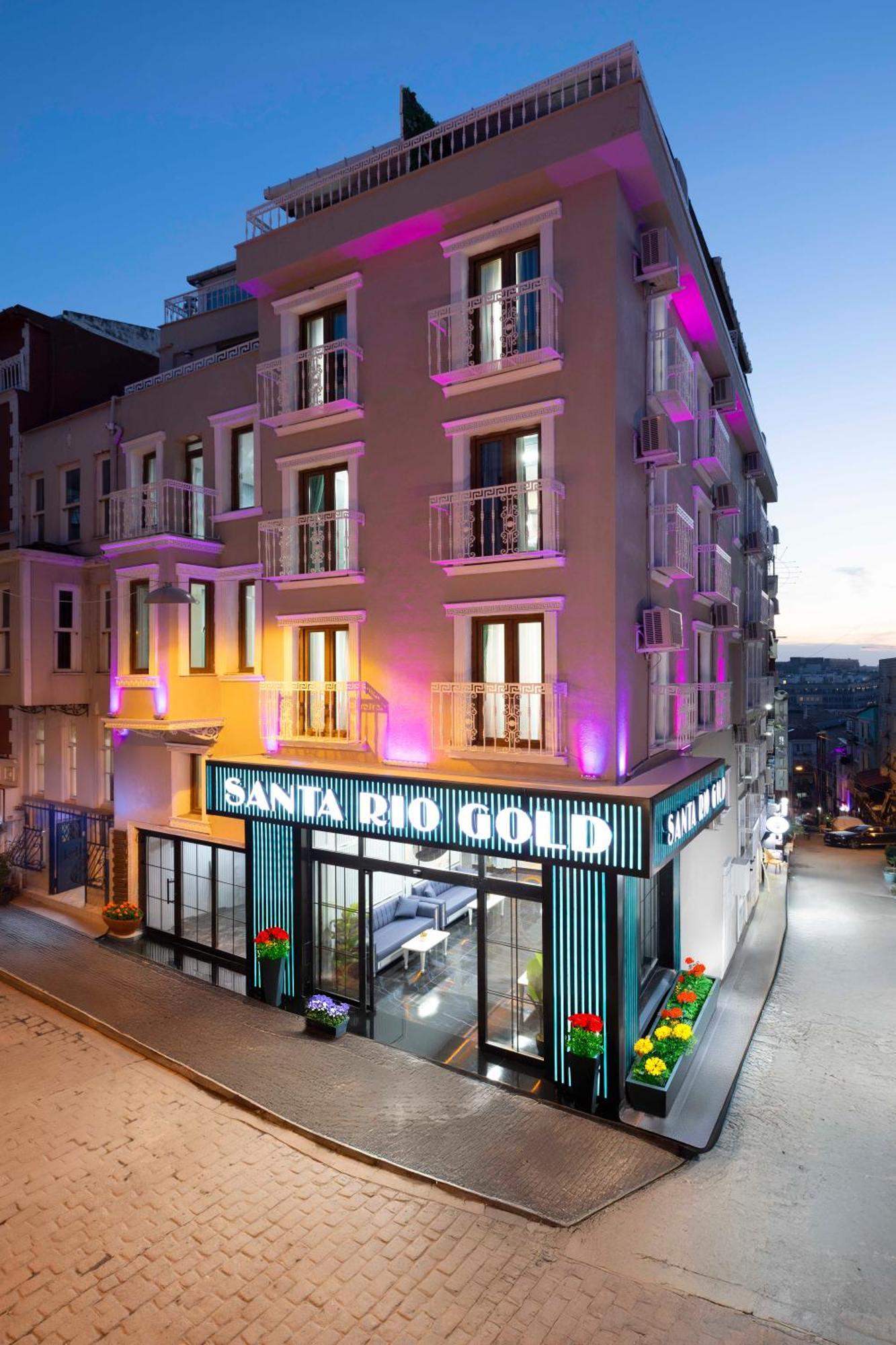 Santa Rio Gold Taxim Hotel Istanbul Ngoại thất bức ảnh
