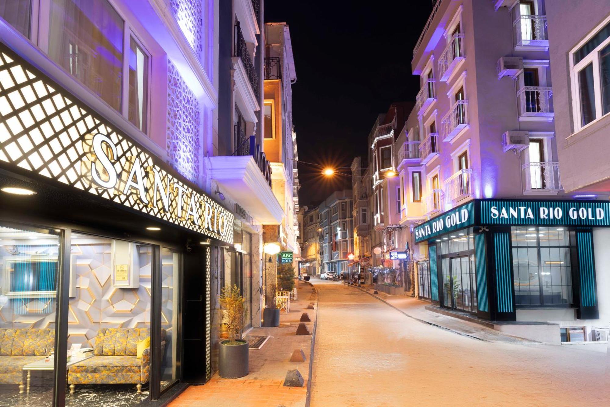 Santa Rio Gold Taxim Hotel Istanbul Ngoại thất bức ảnh
